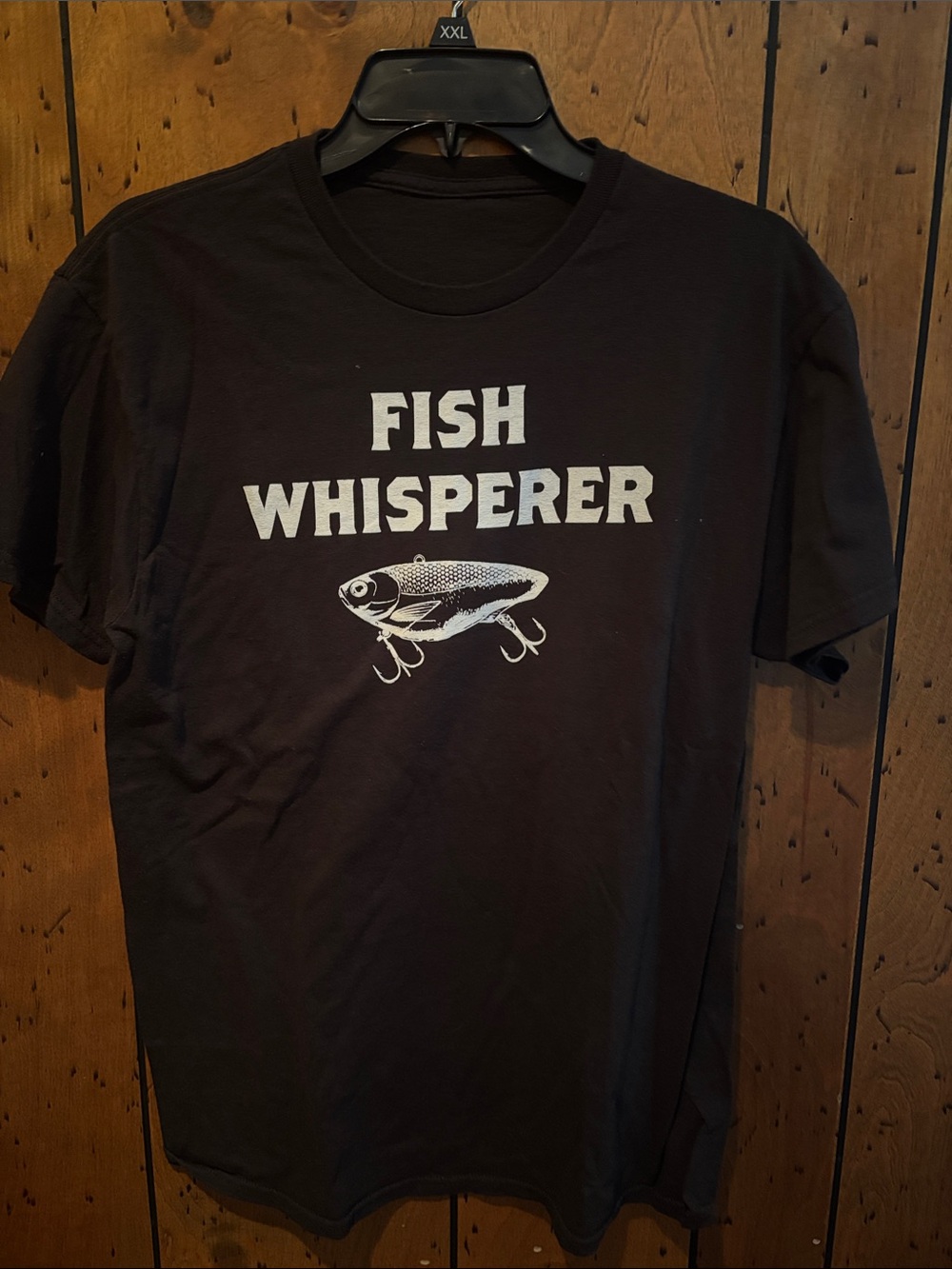 Fish Whisperer Graphic T-Shirt - Black